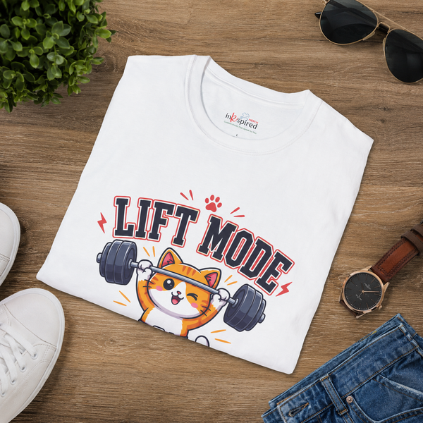 Funny cat workout tee - unisex regular fit pump cover