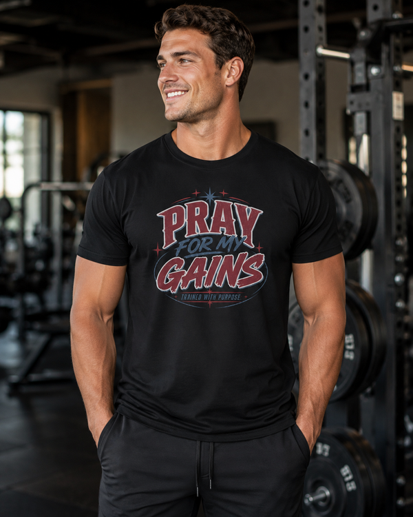 Faith and fitness gift tee - unisex regular fit