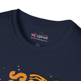 Fearless Tiger motivational t-shirt color option