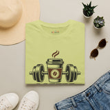 Coffee Lift Conquer Shirt | Fitness Coffee T-Shirt