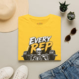 Every Rep Counts Skeleton Shirt | Funny Gym T-Shirt