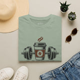 Coffee Lift Conquer Shirt | Fitness Coffee T-Shirt