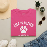 Life Is Better With Fur Babies Shirt | Pet Lover T-Shirt