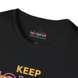 Keep Moving Forward motivational t-shirt color option