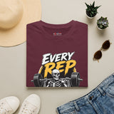 Every Rep Counts Skeleton Shirt | Funny Gym T-Shirt