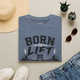 Born to Lift Forced to Work Shirt | Funny Gym T-Shirt