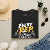 Every Rep Counts Skeleton Shirt | Funny Gym T-Shirt