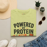 Powered by Protein and Poor Decisions Shirt | Funny Gym T-Shirt