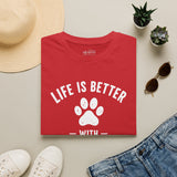 Life Is Better With Fur Babies Shirt | Pet Lover T-Shirt