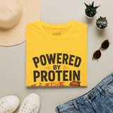 Powered by Protein and Poor Decisions Shirt | Funny Gym T-Shirt