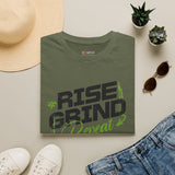 Rise Grind Repeat Shirt | Motivational Gym T-Shirt