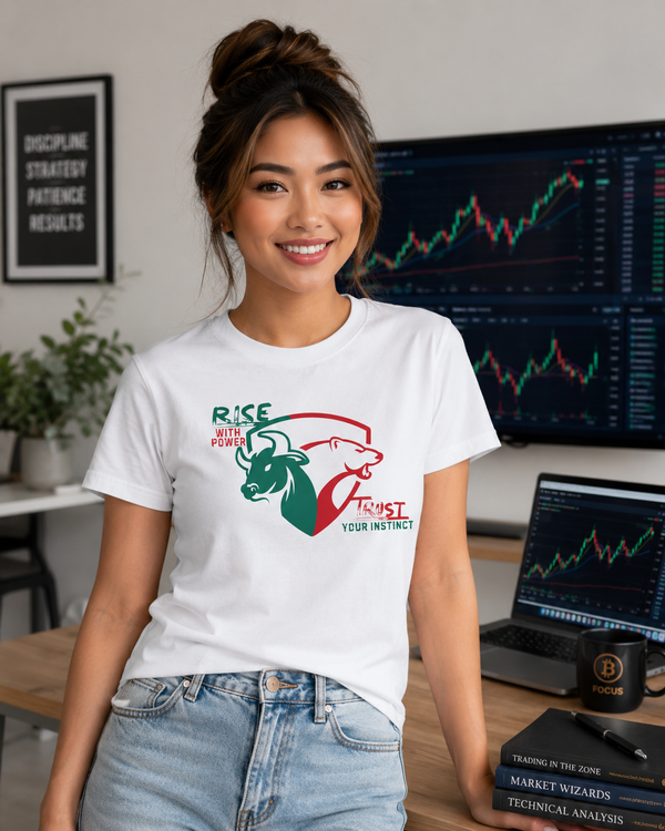 Stock market investor motivational tee - unisex regular fit