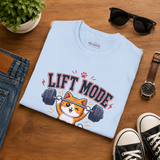 Lift Mode Cat Shirt | Funny Cat Gym T-Shirt