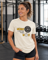 Vivid DTG print close-up on ring-spun cotton gym tee