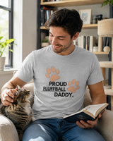 Cat dad graphic tee - unisex regular fit