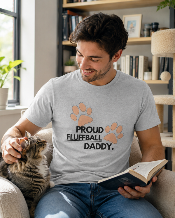 Cat dad graphic tee - unisex regular fit