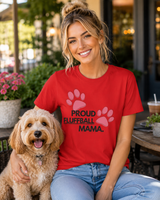 Mother's Day gift for cat mom - Proud Fluffball Mama t-shirt