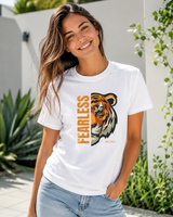 Animal print motivational tee - unisex regular fit