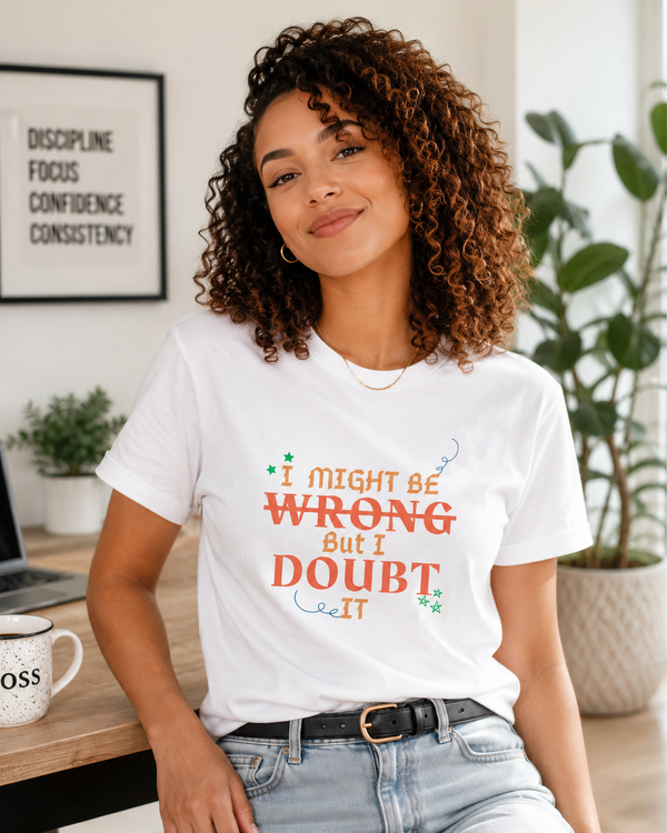 Witty confident tee - unisex regular fit