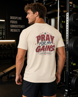 Faith-driven gym gift t-shirt for Christian athletes - Inkspired Merch
