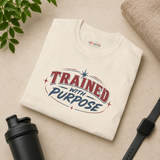 Trained With Purpose gym t-shirt color option