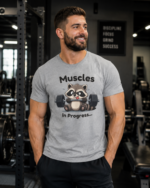 Beginner gym tee - unisex regular fit pump cover
