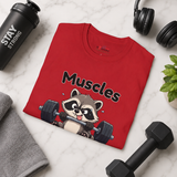 Muscles In Progress Shirt | Funny Gym T-Shirt