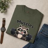 Muscles In Progress Shirt | Funny Gym T-Shirt