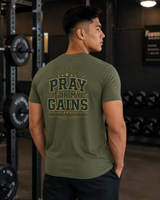 Faith Discipline Gains Shirt | Christian Gym T-Shirt