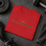Faith Discipline Gains Shirt | Christian Gym T-Shirt