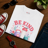 Feel-good gift for fitness-first women - Be Kind Get Lots of Steps tee