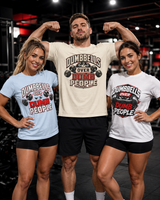 Dumbbells Over Dumb People Shirt | Funny Gym T-Shirt