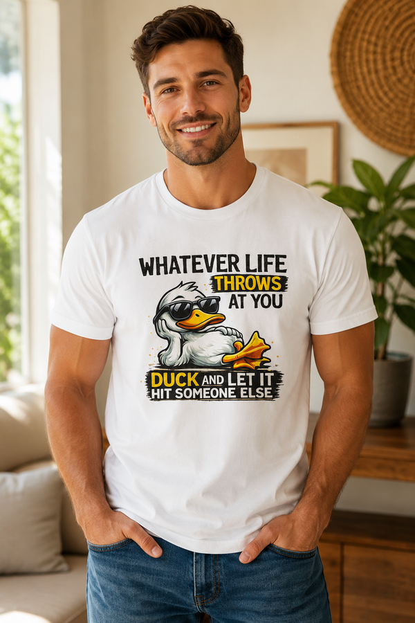 Dry humour duck tee - unisex regular fit