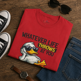 Funny Duck sarcastic t-shirt color option