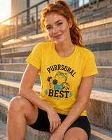 Funny cat fitness t-shirt color option