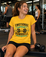Emotional Support Dumbbell Shirt | Funny Gym T-Shirt