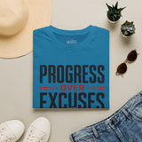 Progress Over Excuses Shirt | Motivational Fitness Tee