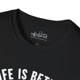 Life Is Better With Fur Babies pet lover t-shirt color option