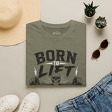 Born to Lift Forced to Work Shirt | Funny Gym T-Shirt