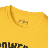 Powered by Protein and Poor Decisions Shirt | Funny Gym T-Shirt