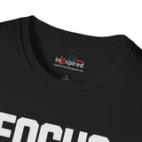 Focus On Your Goal gym t-shirt color option