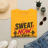 Sweat Now Selfies Later Shirt | Funny Gym T-Shirt